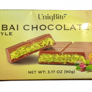 UniqBite Dubai Chocolate Bar – 90g